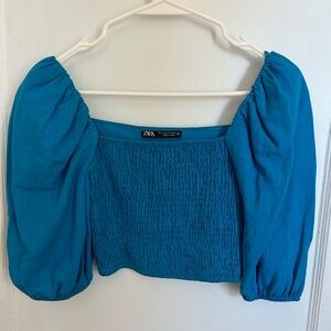 Zara Puff Sleeve Top